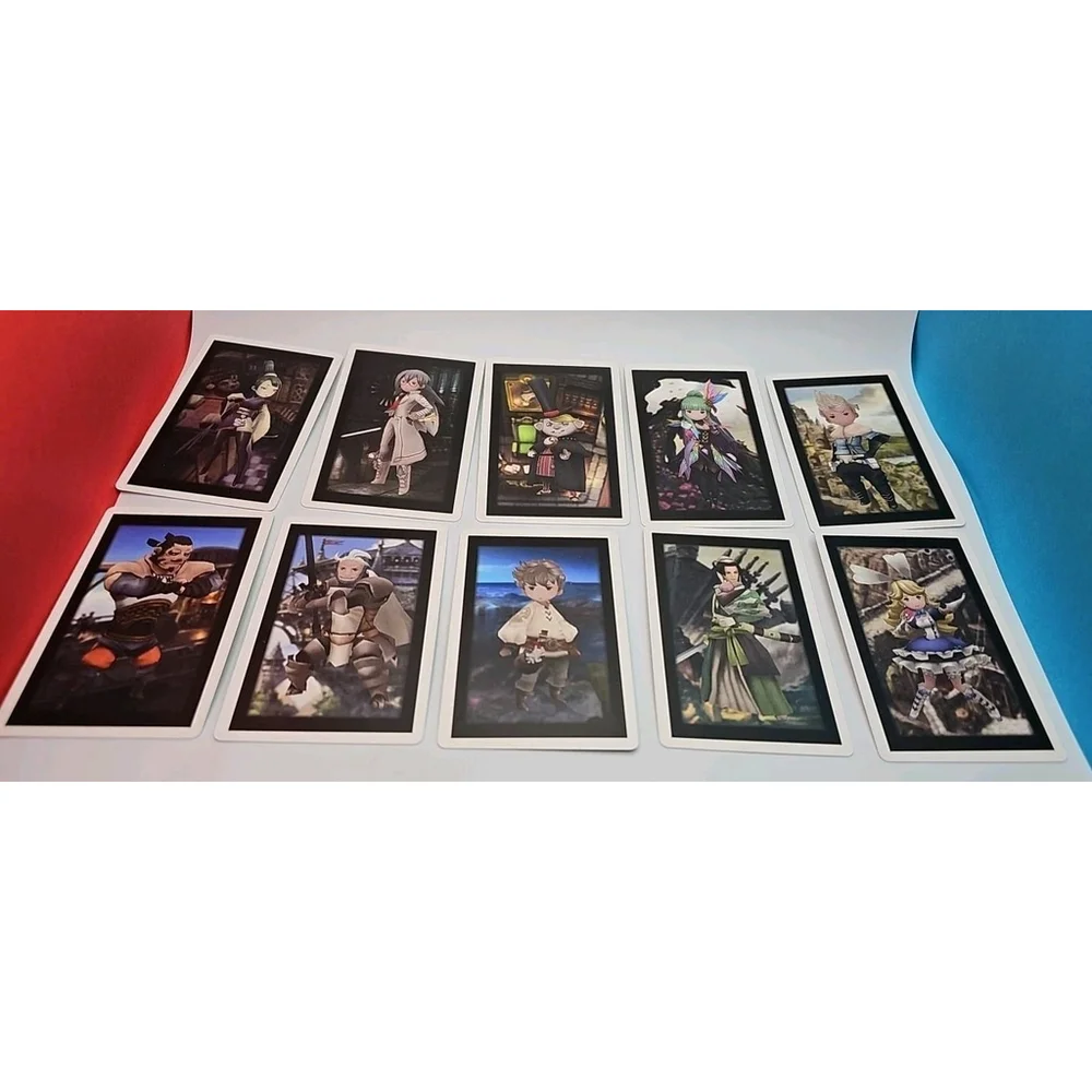 Bravely Default Collector's Edition AR Card Set (Nintendo 3DS, 2014) - Picture 9 of 11